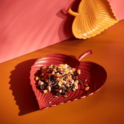 ظرف دکوری ایکیا طرح برگ