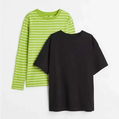 بلوز بچه گانه دخترانه و پسرانه برند اچ اند ام مدل Bright Green