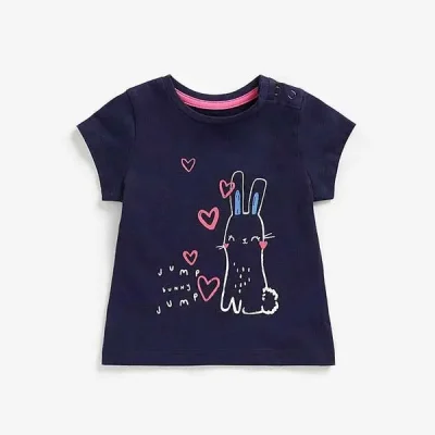 تیشرت نوزادی دخترانه مادرکر مدل Rabbit