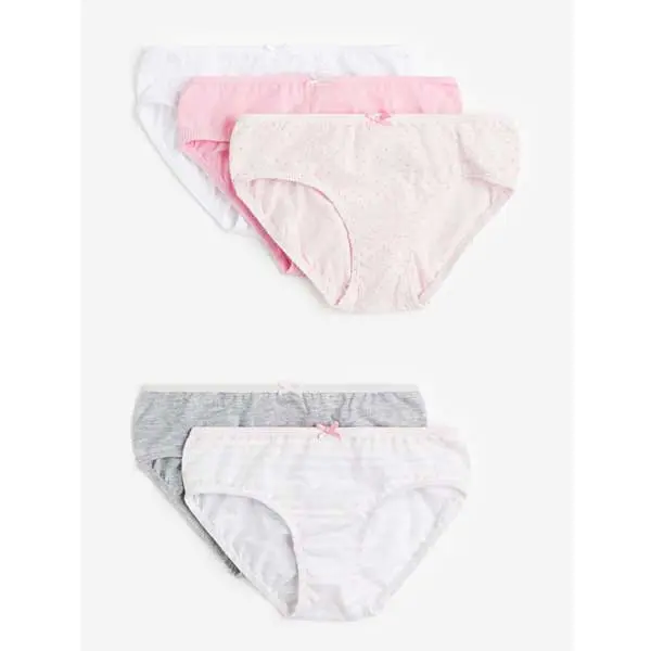 شورت دخترانه بچه گانه اچ اند ام مدل 5-Briefs