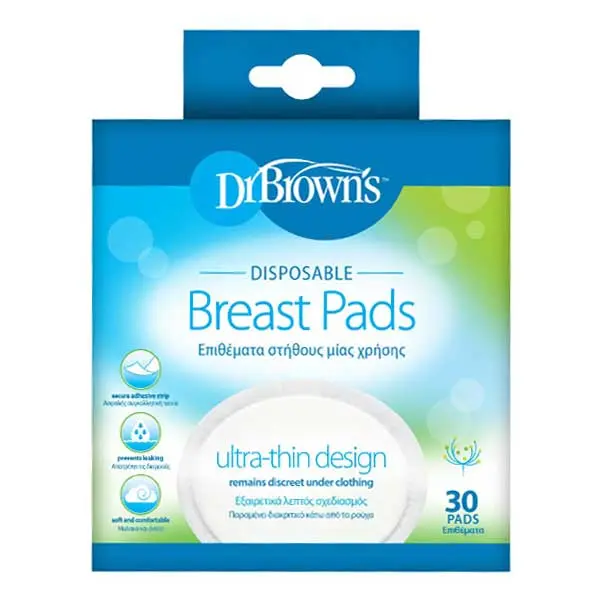 پد سینه (شیردهی) دکتر براون بسته 30 عددی
