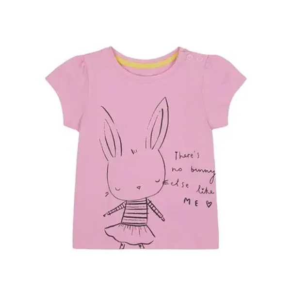 تیشرت نوزادی دخترانه مادرکر مدل Bunny