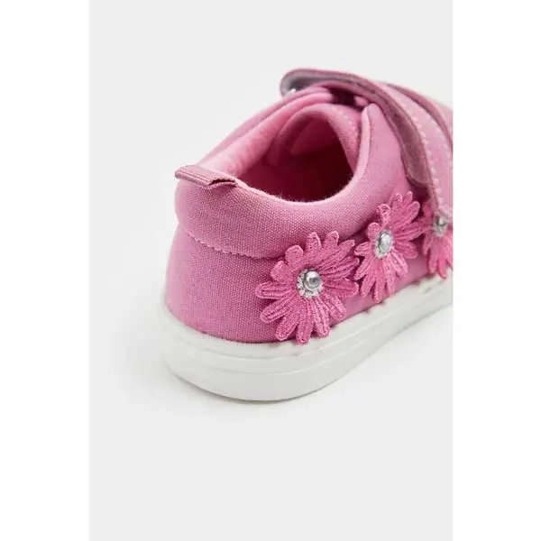 کفش اسپرت دخترانه بچه گانه مادرکر مدل Flower Canvas