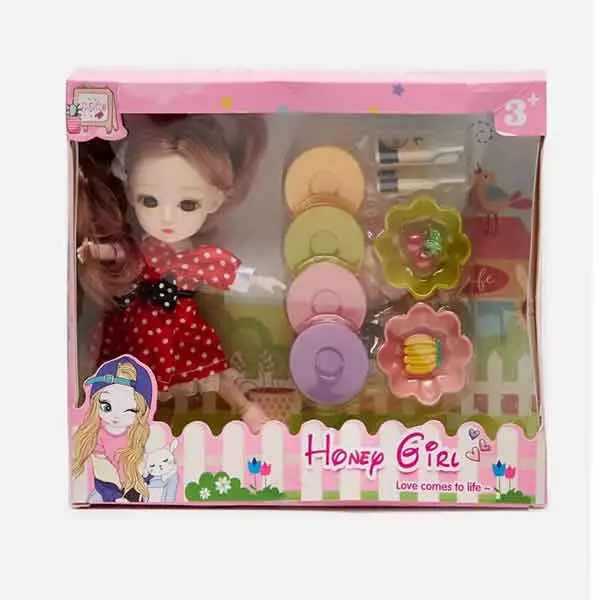اسباب بازی عروسک میزبان برند مکس مدل Honey Girl