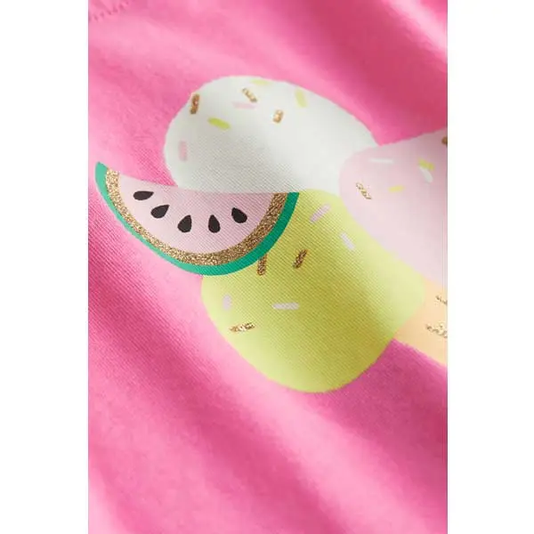 تاپ دخترانه بچه گانه برند اچ اند ام مدل Ice Cream