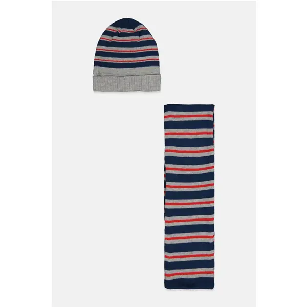 شال و کلاه و دستکش بچه گانه برند Sinsay مدل Stripe Beanie