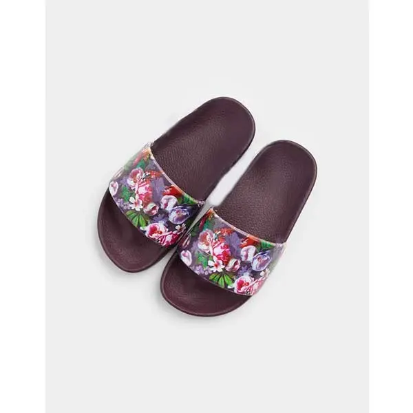 دمپایی دخترانه بچه گانه برند مادرکر مدل Floral Slider