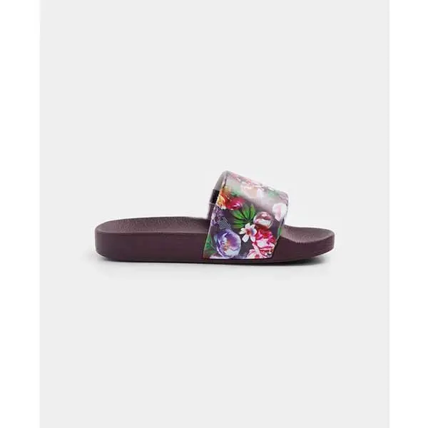 دمپایی دخترانه بچه گانه برند مادرکر مدل Floral Slider