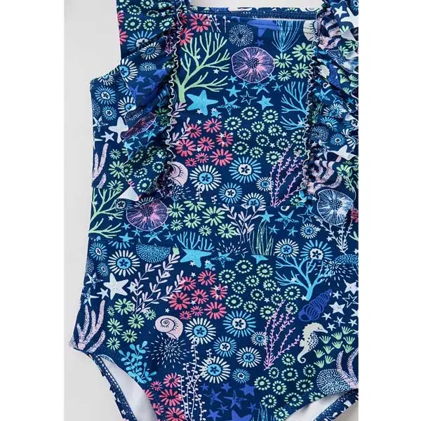 مایو شنا بچه گانه دخترانه برند مادرکر مدل Coral Reef