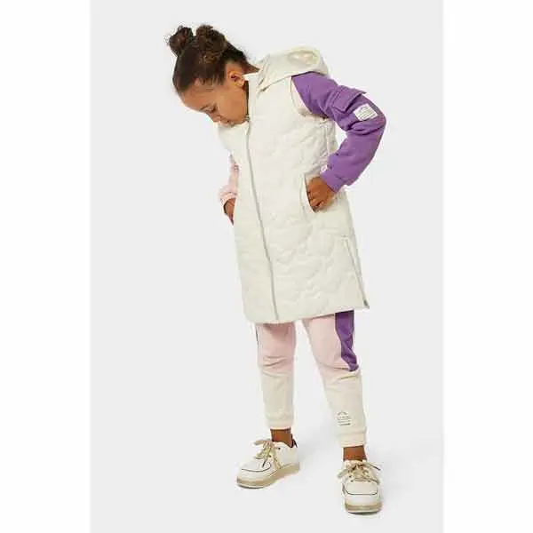 کاپشن بدون آستین دخترانه بچه گانه مادرکر مدل Heart Gilet