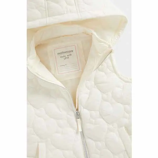 کاپشن بدون آستین دخترانه بچه گانه مادرکر مدل Heart Gilet