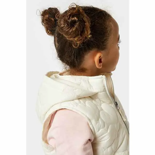 کاپشن بدون آستین دخترانه بچه گانه مادرکر مدل Heart Gilet