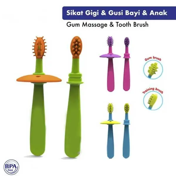 مسواک نوزاد برند Babyhug مدل Soft Dental Set