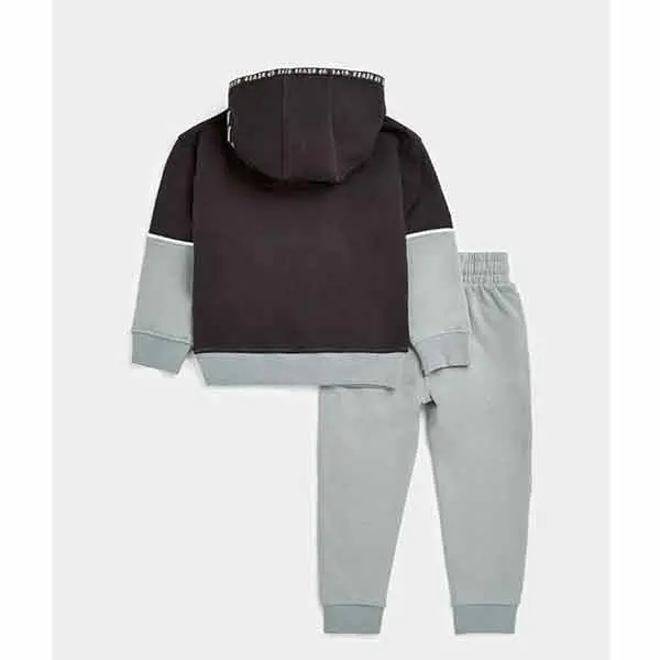 ست هودی و شلوار پسرانه بچه گانه مادرکر مدل Grey Jog Set