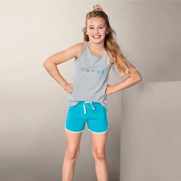 تاپ و شلوارک بچه گانه دخترانه برند چیبو مدل Sunday Funday