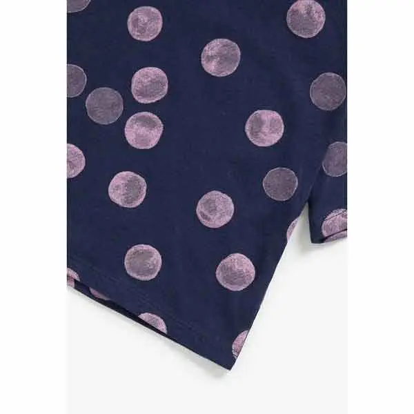 تیشرت کراپ دخترانه بچه گانه مادرکر مدل Spot Cropped