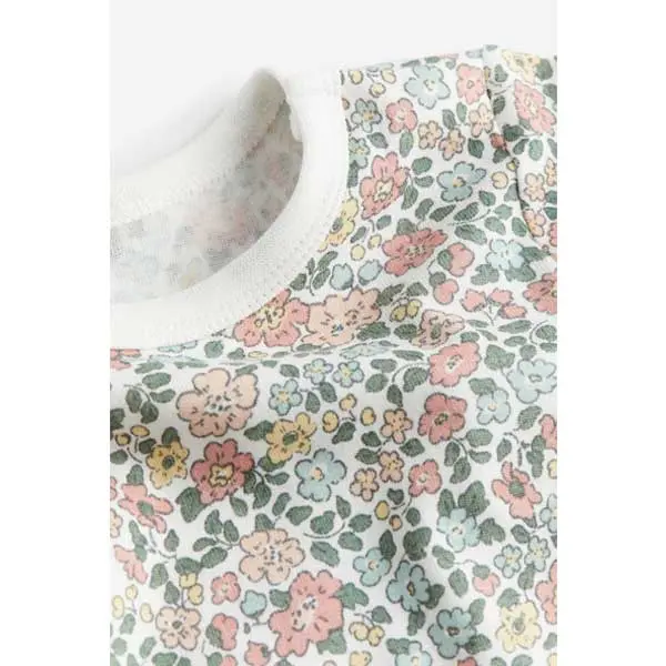 سرهمی نوزاد اچ اند ام مدل Floral