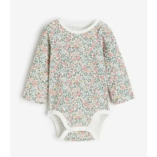 سرهمی نوزاد اچ اند ام مدل Floral