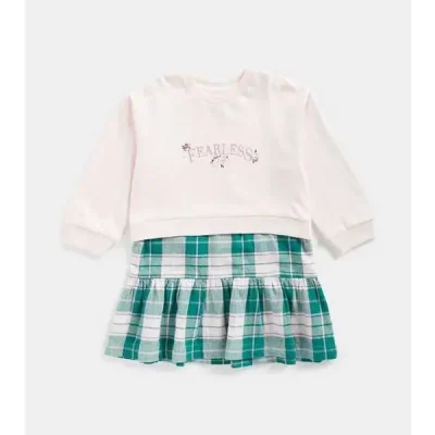 پیراهن بچه گانه دخترانه مادرکر مدل Embroidered