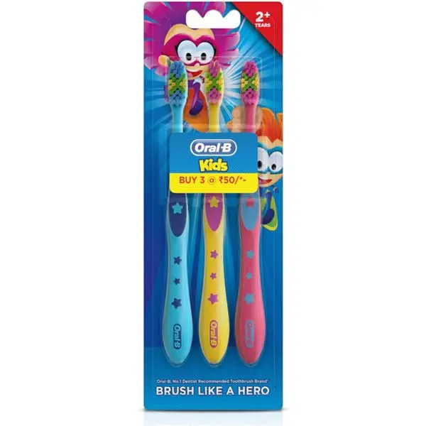 مسواک کودک اورال بی مناسب بچه 2 سال به بالا
