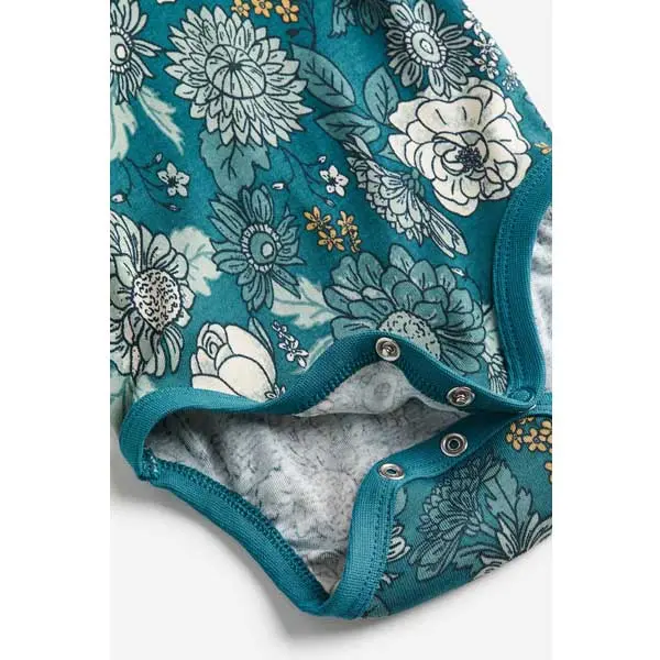 سرهمی نوزاد اچ اند ام مدل Dark Turquoise