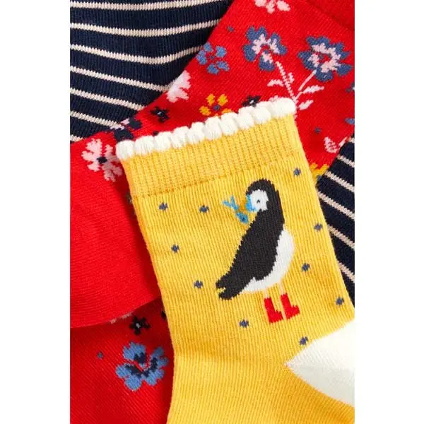 جوراب نوزادی مادرکر مدل Puffin