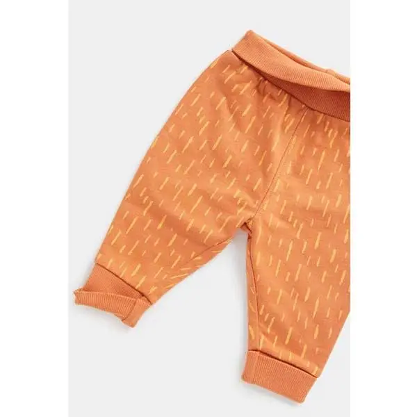 ست سرهمی و شلوار نوزادی مادرکر مدل Red Panda