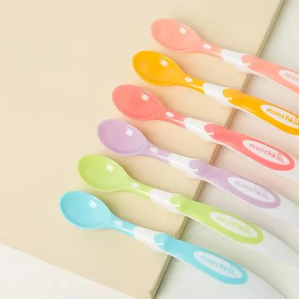 قاشق کودک مانچکین مدل Soft-Tip Spoons