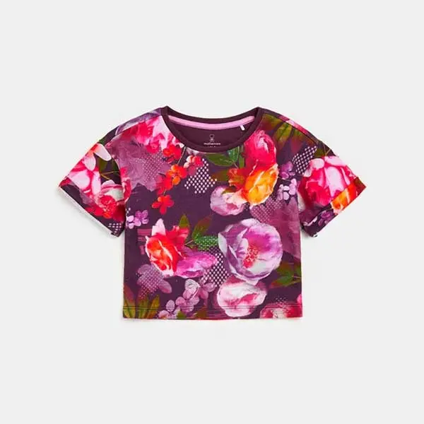 تیشرت و شلوارک بچه گانه دخترانه مادرکر مدل Floral