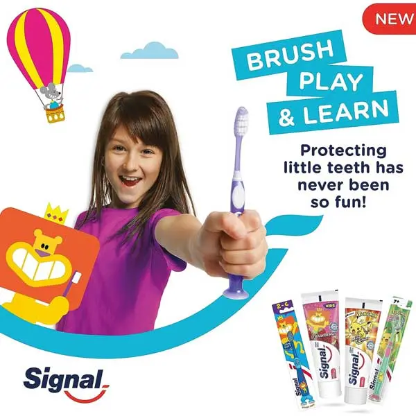 خمیر دندان کودک سیگنال