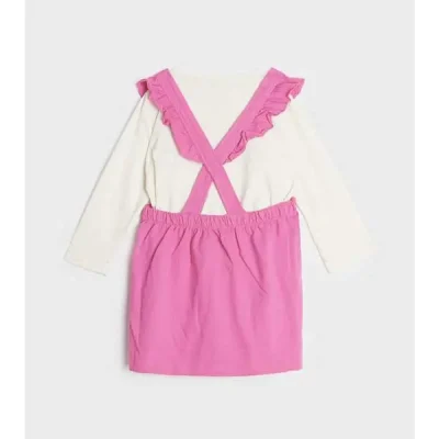 پیراهن سارافون نوزادی مادرکر مدل Cheekee Munkee