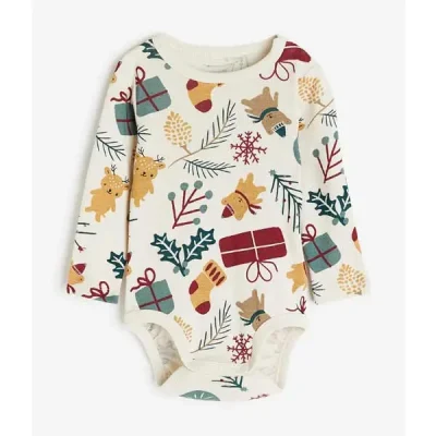 سرهمی نوزاد اچ اند ام مدل Christmas