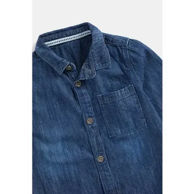 پیراهن بچه گانه پسرانه مادرکر مدل Inky Denim