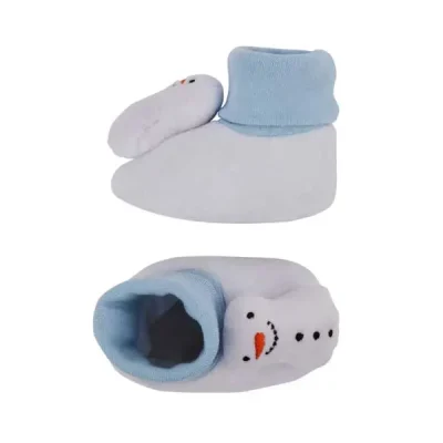 پاپوش جورابی نوزاد برند مادرکر مدل Snowman