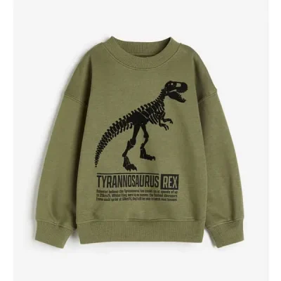 بلوز بچه گانه پسرانه اچ اند ام مدل T rex