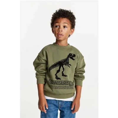 بلوز بچه گانه پسرانه اچ اند ام مدل T rex