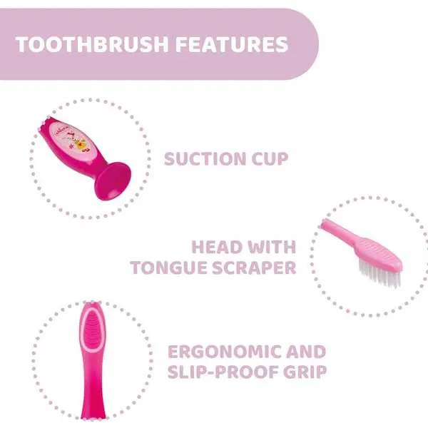 مسواک کودک چیکو مناسب بچه 3 تا 6 سال