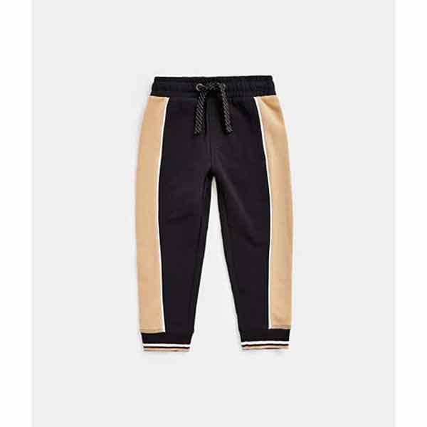 ست هودی و شلوار پسرانه بچه گانه مادرکر مدل Black Jog Set