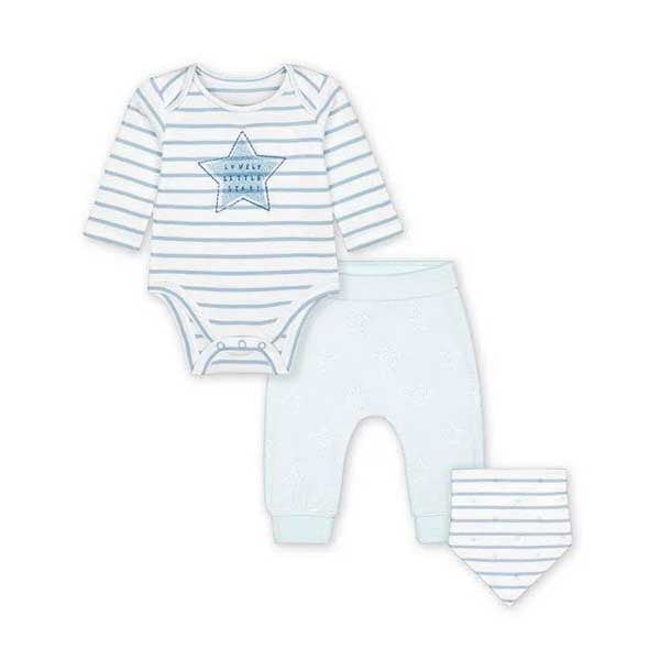 ست لباس نوزادی مادرکر مدل Blue Star