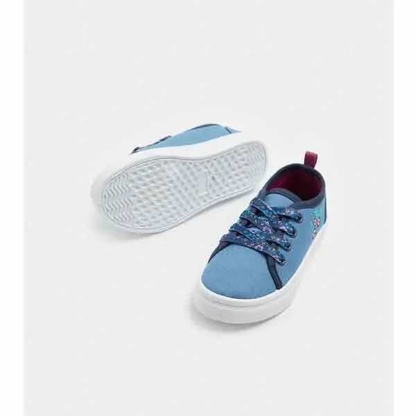 کفش اسپرت دخترانه بچه گانه مادرکر مدل Denim Floral