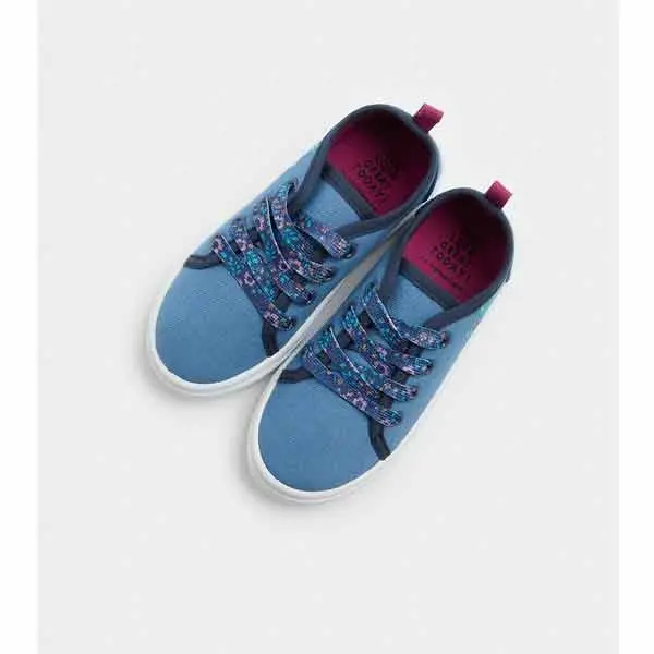 کفش اسپرت دخترانه بچه گانه مادرکر مدل Denim Floral
