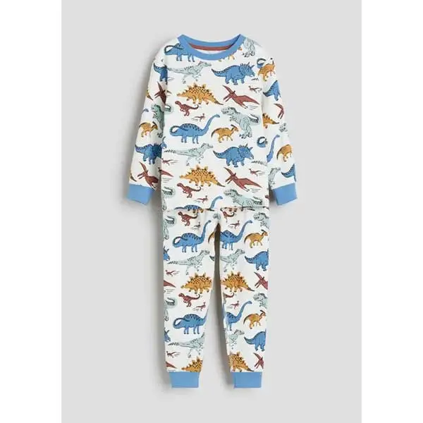 ست لباس بچه گانه پسرانه اچ اند ام مدل Dinosaurs