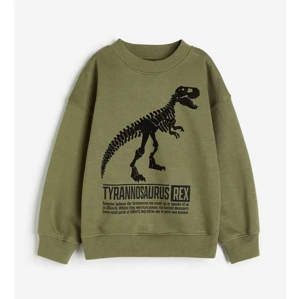 بلوز بچه گانه پسرانه اچ اند ام مدل T rex