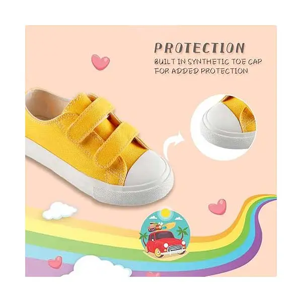 کفش بچه گانه اسپرت برند La Collect مدل Yellow