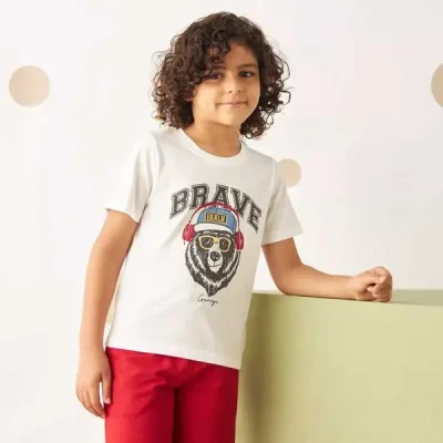 تیشرت بچه گانه پسرانه برند مکس مدل Brave Shirt