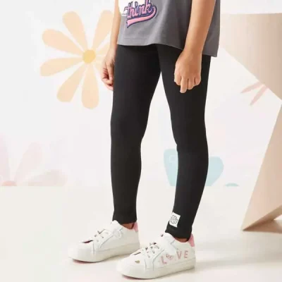 شلوار بچه گانه دخترانه برند مکس مدل Patch Leggings
