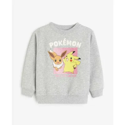 بلوز بچه گانه دخترانه برند اچ اند ام مدل Pokemon