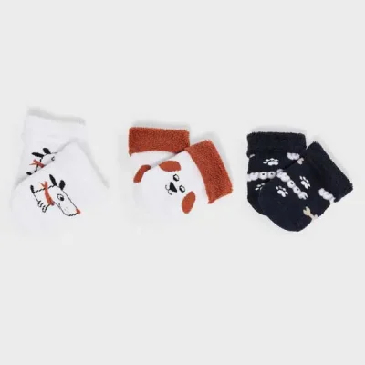 جوراب نوزاد برند June مدل Dog