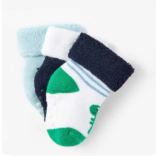 جوراب نوزاد برند June مدل Dino