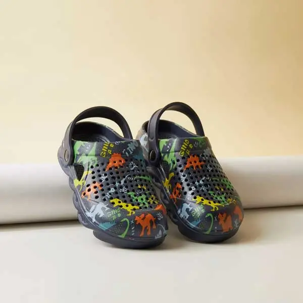 دمپایی جلوبسته بچه گانه پسرانه برند مکس مدل Dinosaur